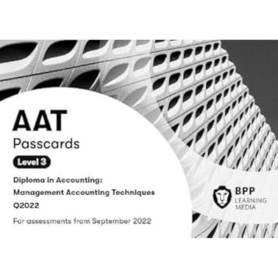 AAT Management Accounting Techniques: Passcards - Spiral Bound NEW Media, BPP Le