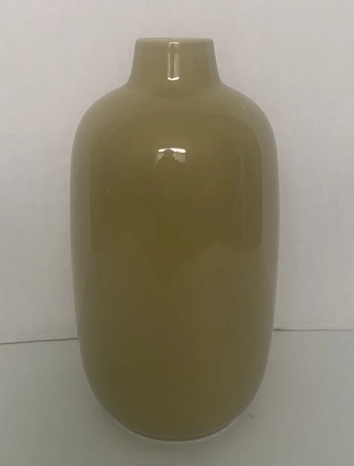 "Jarrón de cerámica verde alto IKEA Pryda 12""" Foto 2 de 4