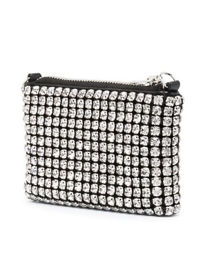 Alexander Wang　バッグ ストーン装飾 Alexander Wang HEIRESS POUCH IN CRYSTAL MESH - Tote Bags - Free