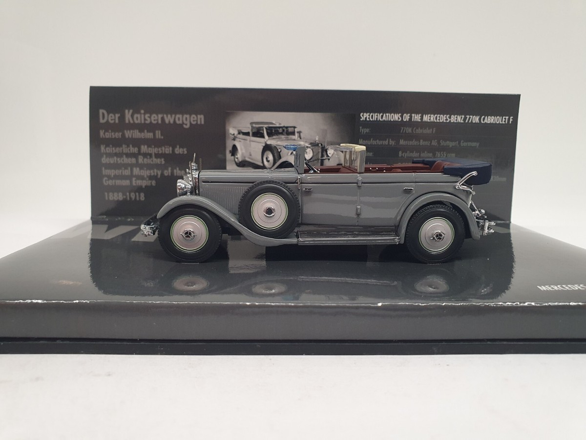 1/43 MERCEDES-BENZ 770K CABRIOLET F KAISER WILLHEIM II 1931