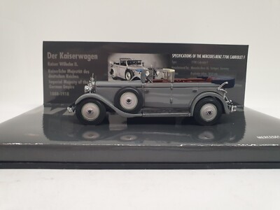 1/43 MERCEDES-BENZ 770K CABRIOLET F KAISER WILLHEIM II 1931