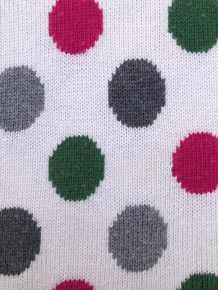 Janie and Jack Invierno Blanco Punto Suéter Vestido, Talla 5, En muy buen estado Leer descripción  Foto 2 de 4