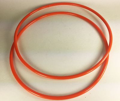 2 Drive Belts 1/4'' Round 26.5'' Long Urethane for ShopCraft Tradesman Saws USA