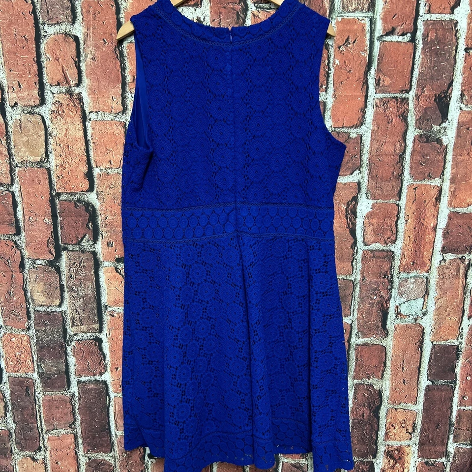 Charter Club Women Blue Dress 3X Plus Size - Image 3 of 3