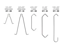 CERAKOTE® Hooks for All Series Coatings- (450, MASTER PACK)