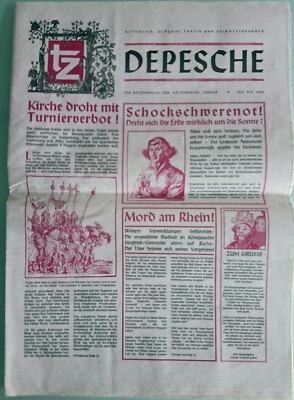 Depesche - newspaper for the Kaltenberg knight tournament 2002