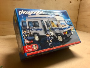 playmobil police riot van