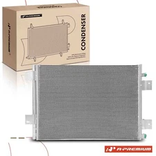 A-Premium AC A/C Condenser w/ Bracket for Ford F650 2016 2017 2018 V10 6.8L 6.7L