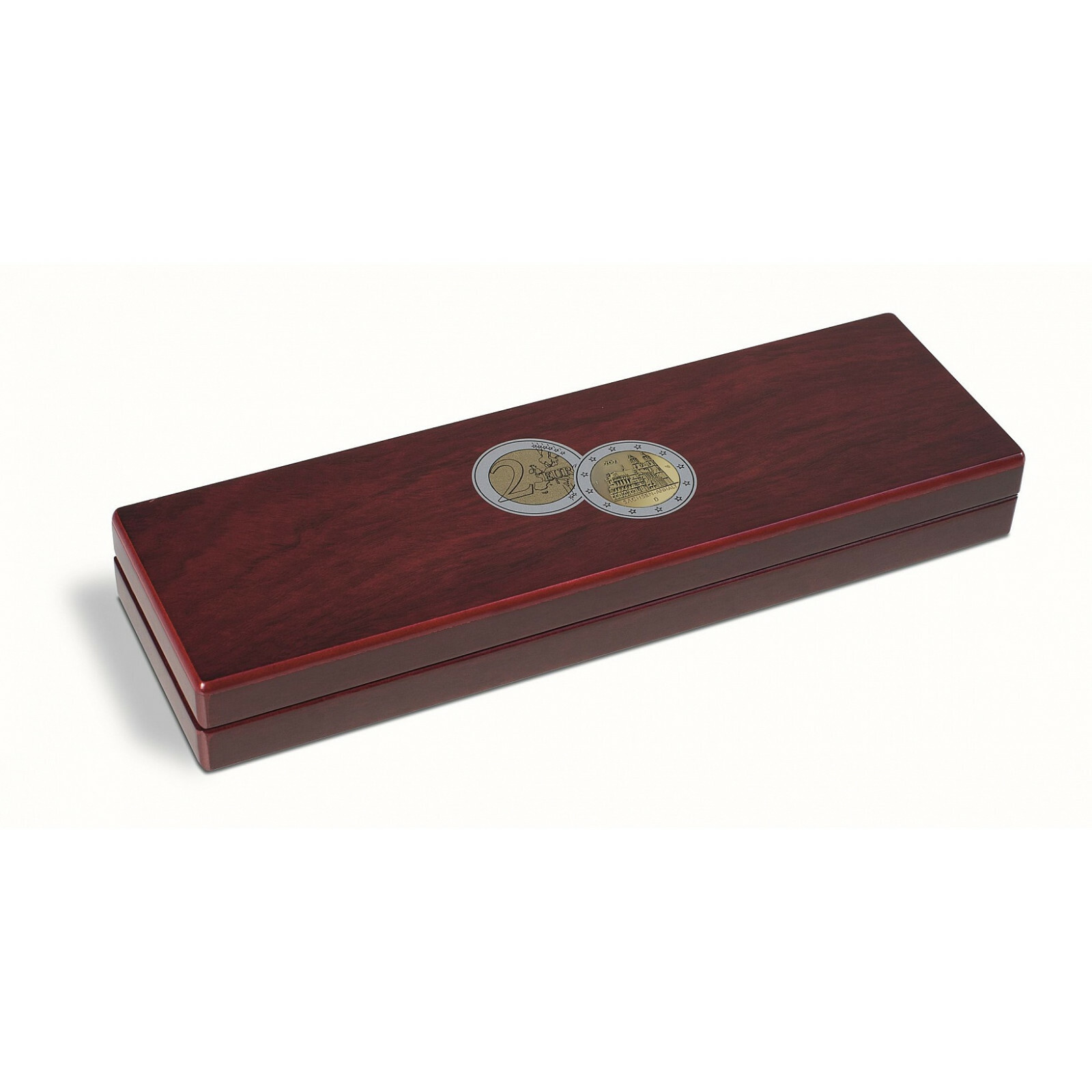 Coin case VOLTERRA for 5 German 2 Euro commemorative coins „Saxony-Anhalt“Years