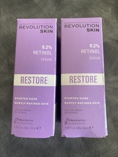 Lot of 2 Revolution Skincare 0.2 Retinol Serum New in Box Free shipping