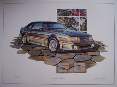 1989 FORD MUSTANG GT HATCHBACK ART 5.0 FOX BODY 5 SPEED COBRA 302 1988 MAN CAVE