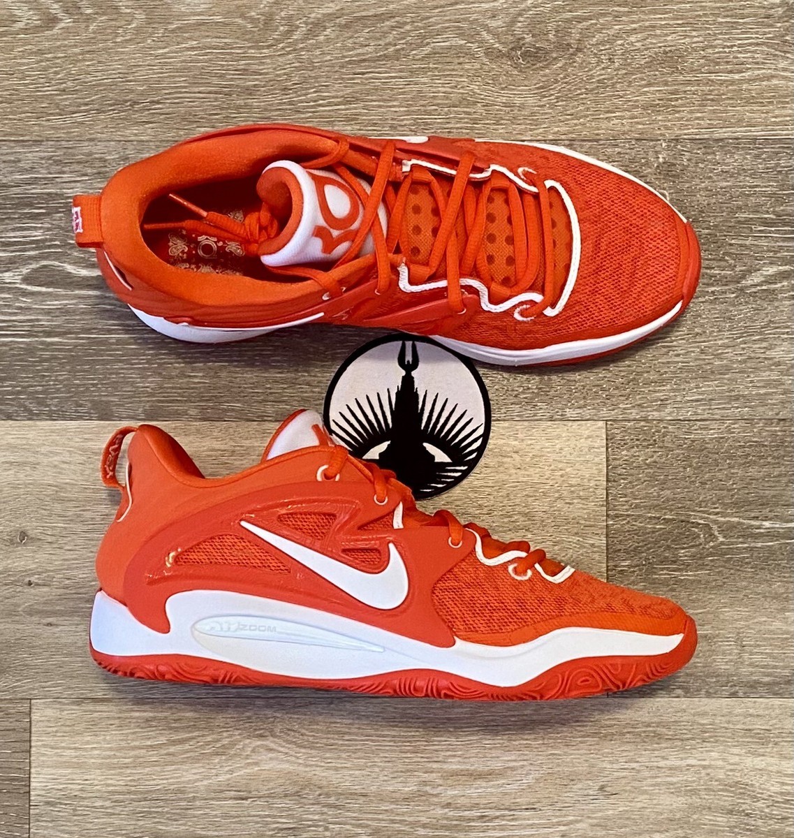 Nike KD 15 TB Promo Team Orange White Basketball Shoes Nike KD 15 TB Promo Team Orange White Basketball Shoes