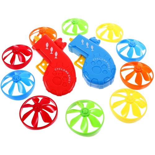 Disco Volante LED Giocattolo - Libellula Di Bambù Che Vola Alto, Con Luci Per Giochi Notturni, Per Bambini - Foto 1