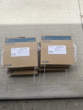 Lot Of 4 PCS Eaton Portfolio Cooper Lighting  6LBSSQ1MMS Lensed Trim 6”Square