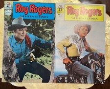 Lot of 2 Roy Rogers Western #1 and #2 AC Collectors Classics 1989-1990 Fine/VG