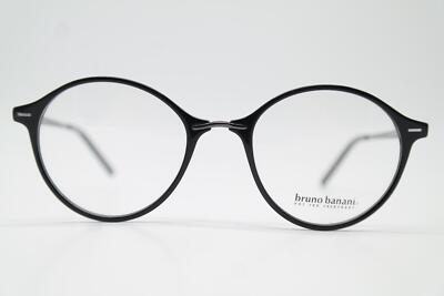 Bruno Banani 31171 Black Metallic Oval Eyeglasses Frame New