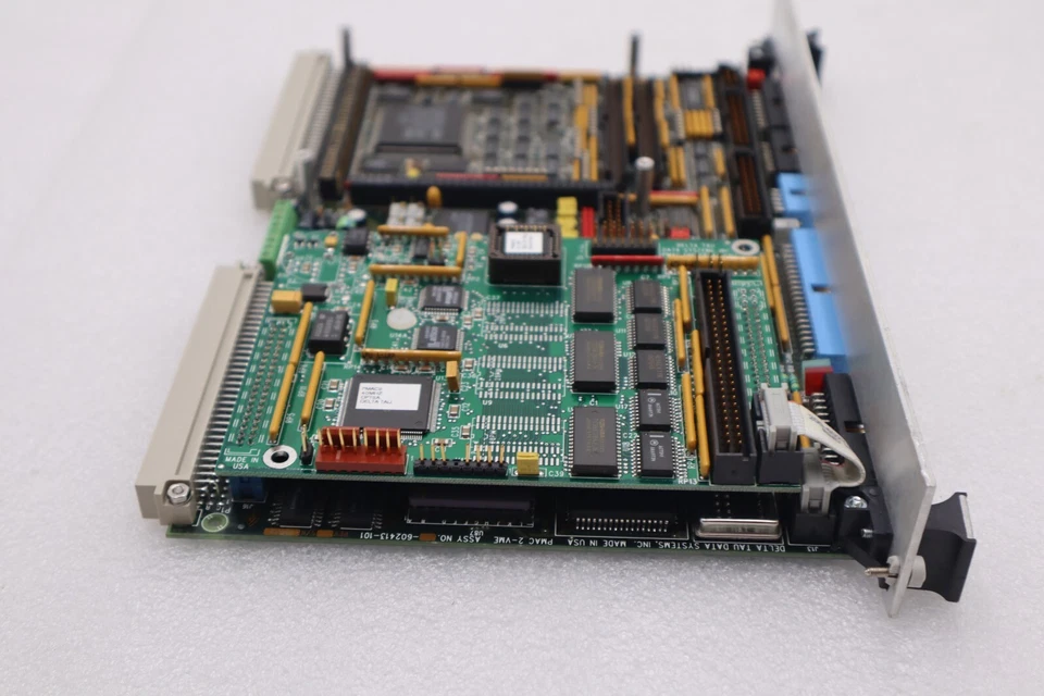 USED TOSHIBA PMAC 2-VME 4-AXIS ASSY 602413-101 MOTION CONTROL CARD STOCK #2849 - Image 4 of 4