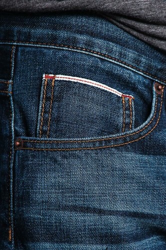 Men's Made in USA Straight Fit Denim Premium Selvedge Jeans Pants -M527SV-B1D7 - Picture 33 of 40