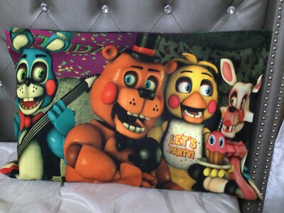 Five Night's At Freddys Pillow Case  Set of 2  
