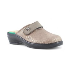 FLY FLOT Ciabatte donna PLANTARE ESTRAIBILE invernali tomaia elasticizzata velcr