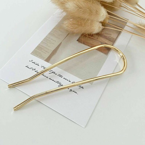 Ancienne épingle à cheveux longue en forme de U pour femme bâtons cristal fourchette pince à cheveux U \ - Photo 34/51