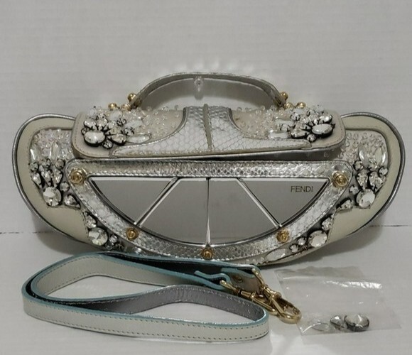 Y2K *Rare* Limited Edition Python Trimmed Fendi Beaded Y2K *Rare* Limited Edition Python Trimmed Fendi Beaded