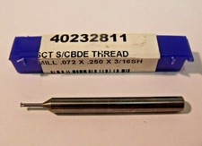 NIB Scientific Cutting Tools SPTM072L Carbide Thread Mill for 3-48 to 3-72