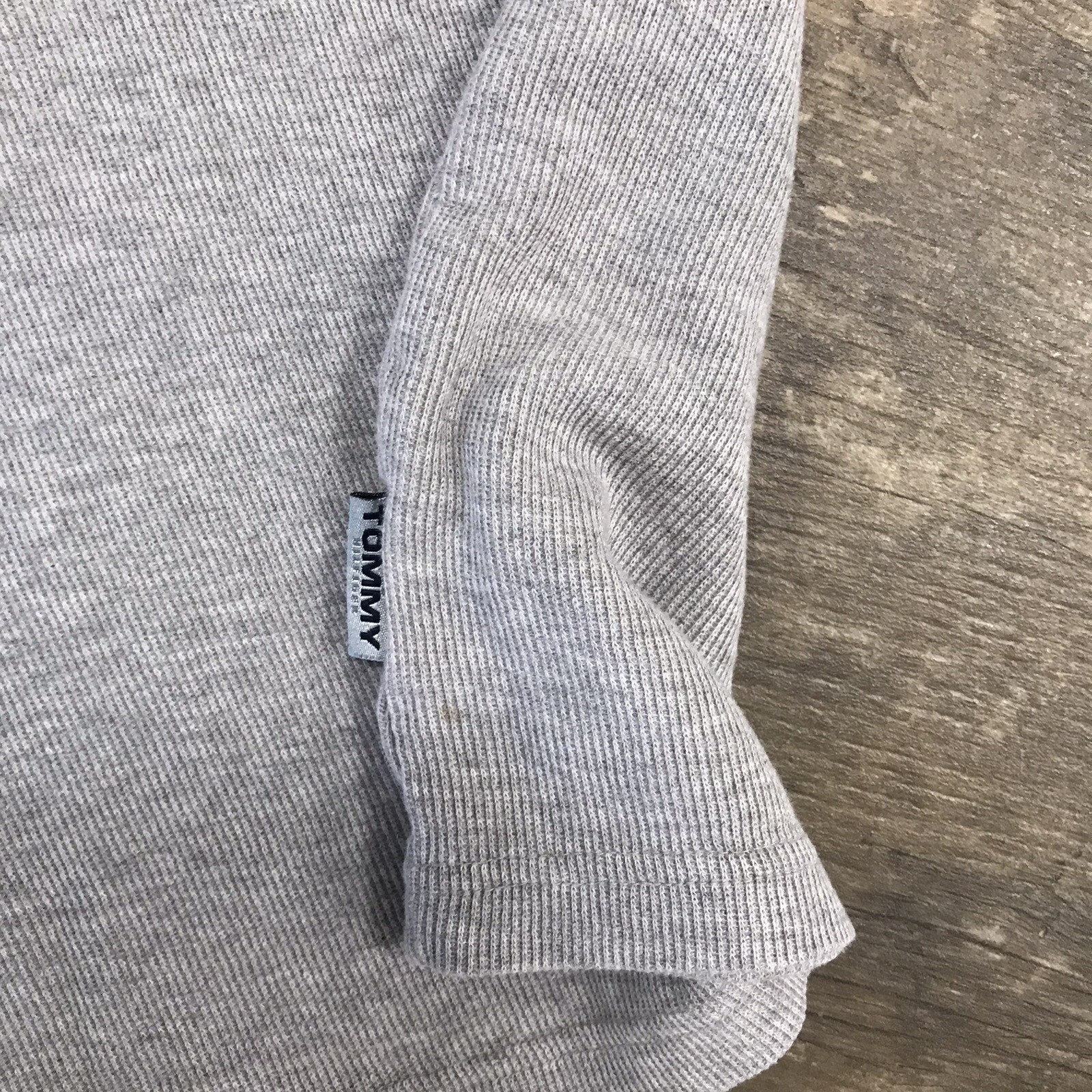 Vintage Tommy Jeans Tommy Hilfiger Mens Polo Shirt Size XL Gray Logo thumbnail 11