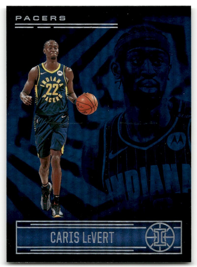 2020-21 Panini Illusions Sapphire Blue Caris LeVert #144 Indiana Pacers