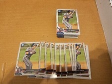 58x. 2018 Bowman Chrome Draft #BDC70 Trevor Larnach lot 