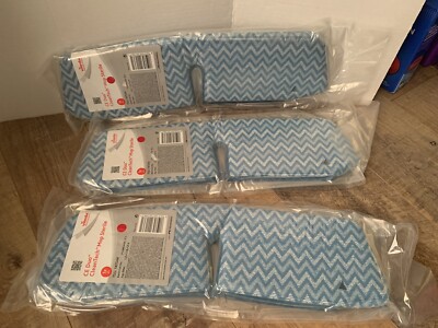 (3) Qty. of Vileda 147544 CleanTech Duo Sterile 2-Side Microfiber Lam. Mop 19.7''