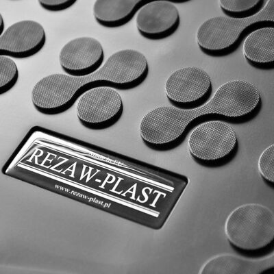 Kit Complet De Tapis De Sol Caoutchouc Rezaw-Plast Pour Citroën Nemo (2008-2017) - Noir, Antidérapant & Facile à Nettoyer