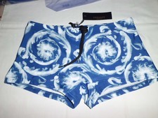 Versace Men Painted Baroque Swimsuit Boxer Costume Mare uomo  Blue size 3