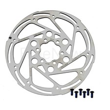 TRP RS02M Disc Brake Rotor, 160mm, 6-Bolt, 1.8mm thickness, R160S02M, Silver