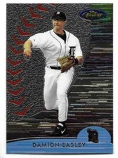 DAMION EASLEY 2000 TOPPS FINEST CARD NEAR MINT+ CONDITION