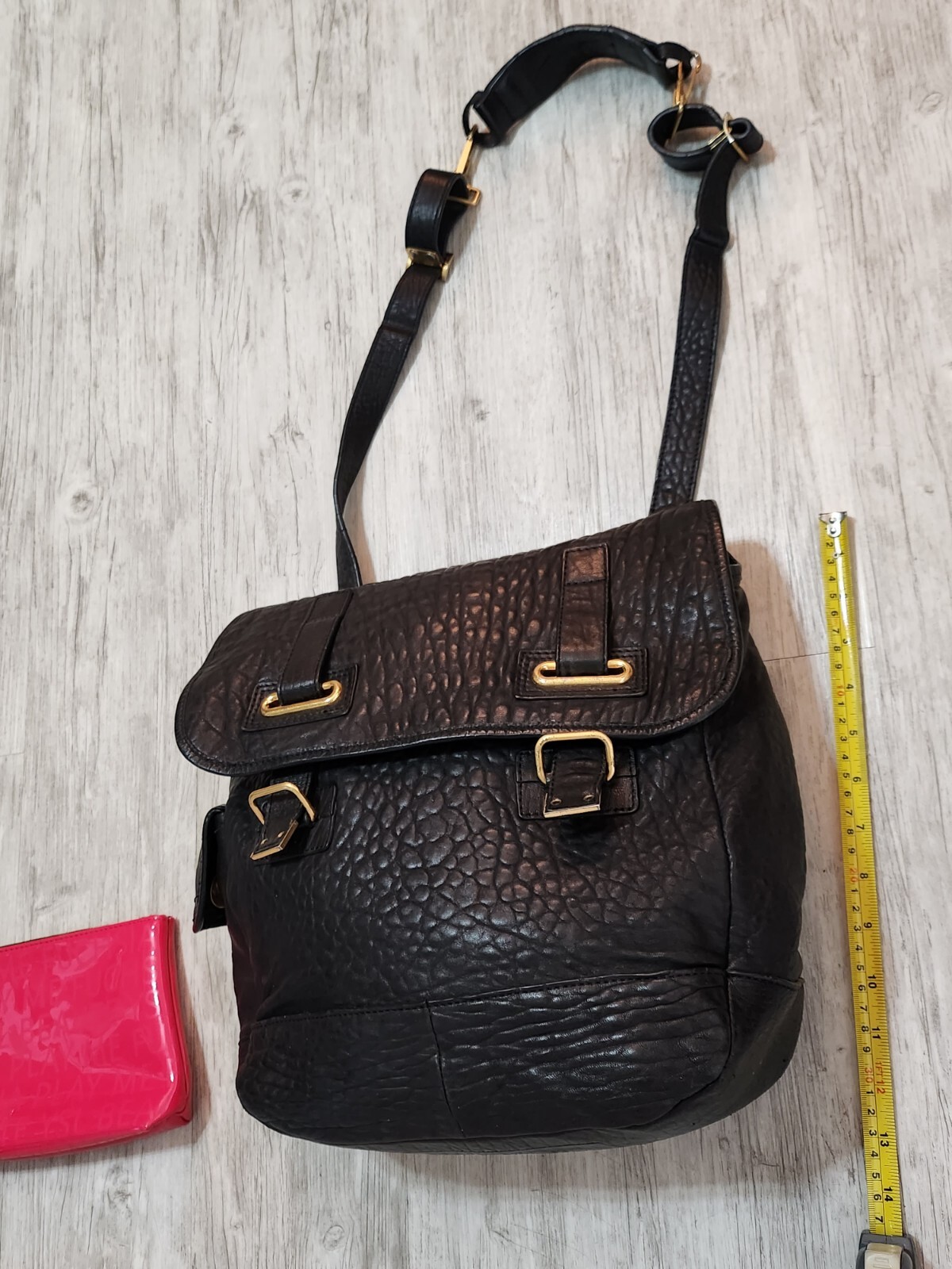 Autentica borsa a tracolla Yves Saint Laurent Besace ECCELLENTE & borsa di bellezza (Nuova)