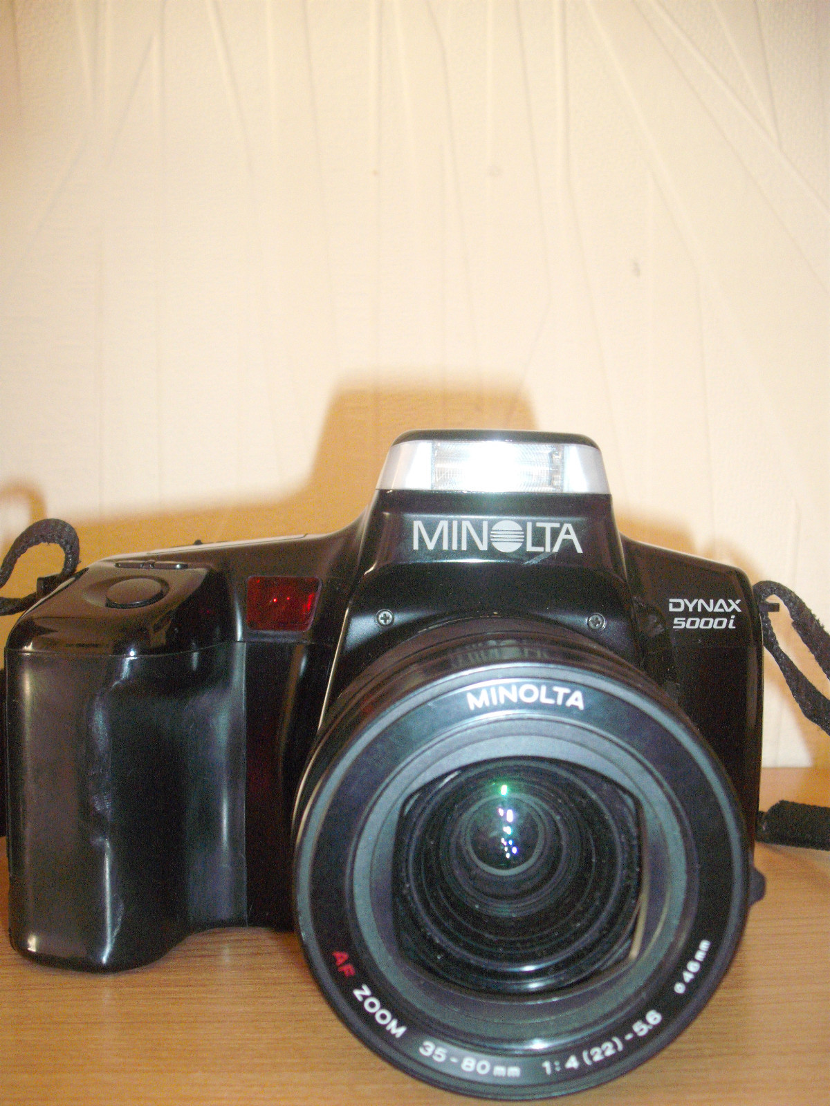 Appareil Photo Argentique Minolta Dynax 5000i + Objectif - Vintage SLR Japonais, Non Testé (vendu En L'état)