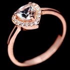 SHOLA Genuine Natural Colorless Goshenite Ring Size 18.7 Sterling Silver R192