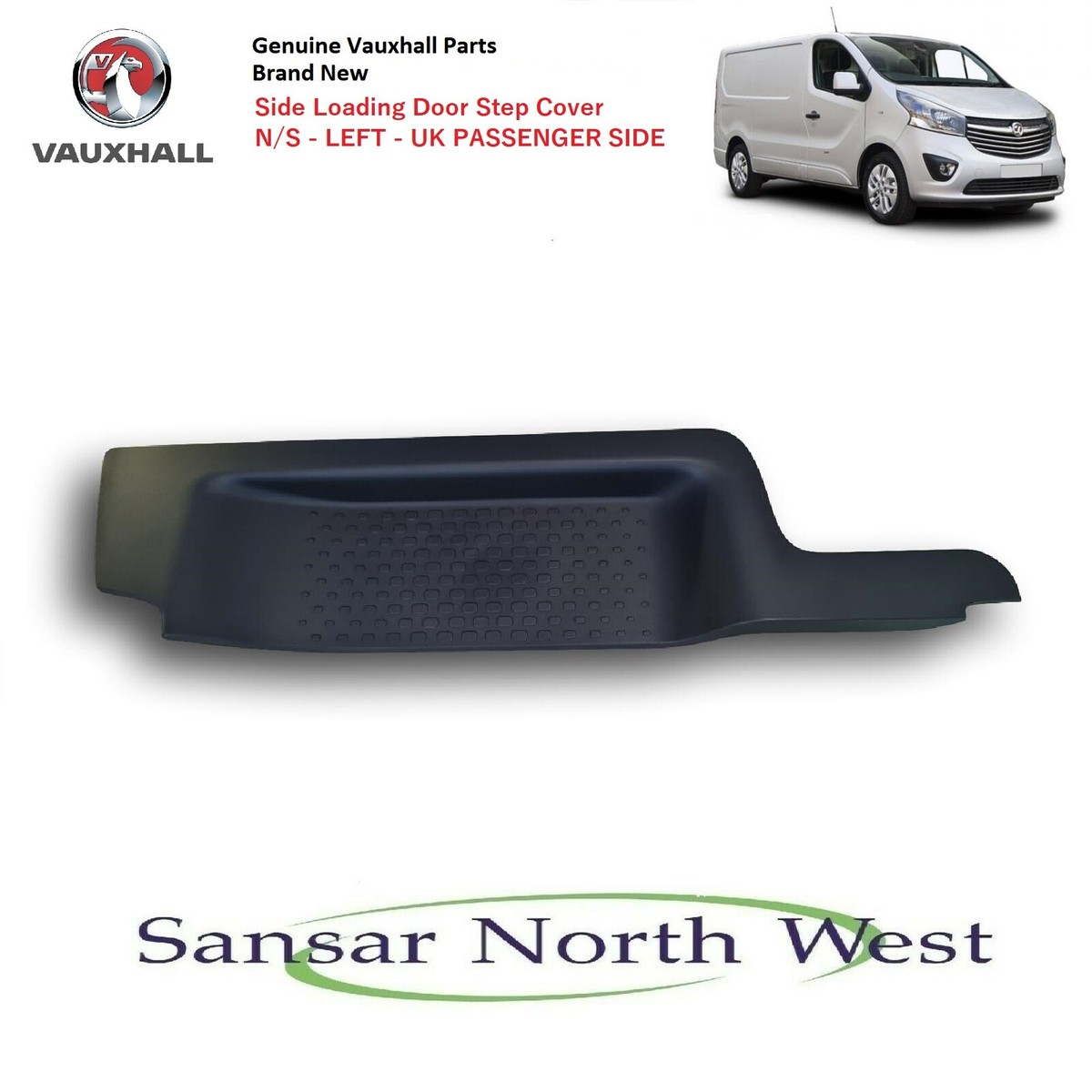 Vauxhall Vivaro II Genuine Side Loading Door Step Interior Panel