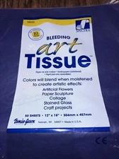 2x 58520 Spectra Art Tissue Paper Assortment - 50 Sheet - 10 Color - 12" X 18" -