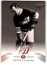 2008-09 Upper Deck Montreal Canadiens Centennial Newsy Lalonde #19 Montreal