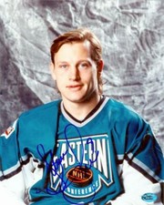 Adam Graves autographed 8x10 photo (New York Rangers) All Star Game #2