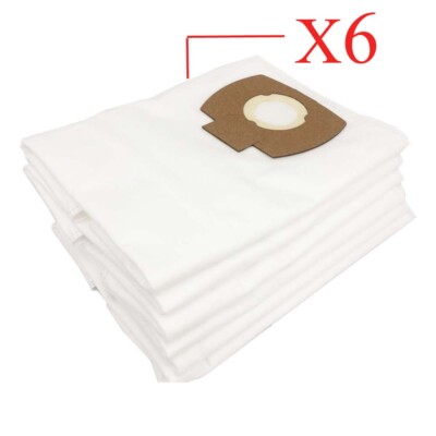10 Sacs D'aspirateur Vhbw Pour Stihl SE 61 / 61 E – Toison, Lot De 10