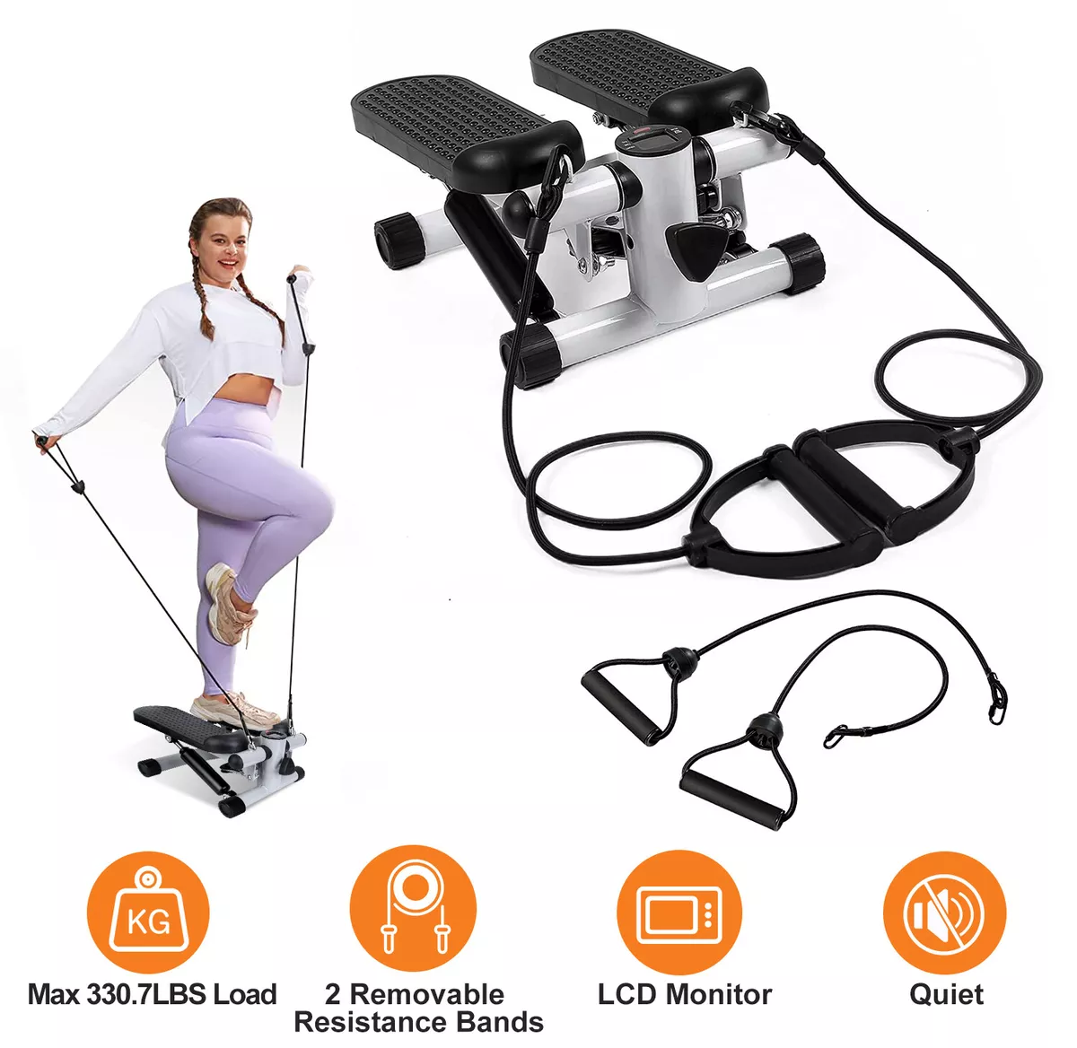 NordicTrack Mini Stepper with Adjustable Resistance Cords