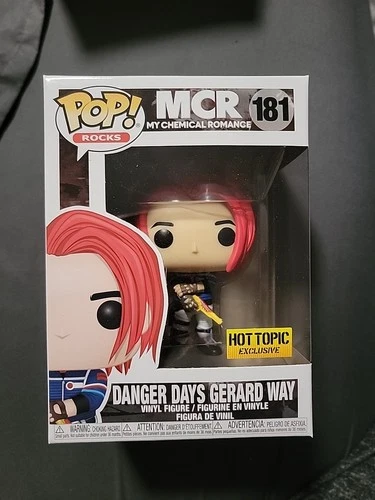 Funko Pop Rocks MCR My Chemical Romance #181 Danger Days Gerard Way Vinyl Figure