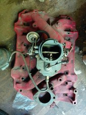 Poly 318 Wide Block Plymouth Dodge Chrysler Intake Manifold 2206383 Carburetor