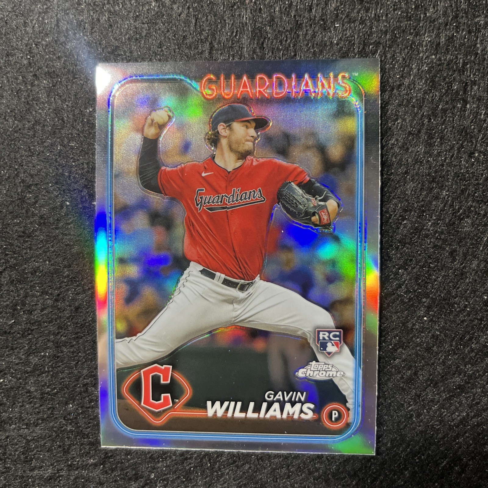 2024 Topps Chrome - Gavin Williams #15 Refractor (RC)