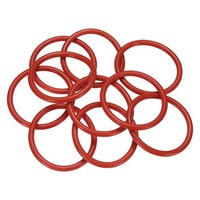 10 StüCk Silikon-O-Ring 36X30X3Mm Dichtung FüR , Rot