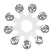 Metal Hi Hat Tambourine Multiuse Percussion Accessories Lightweight Easy