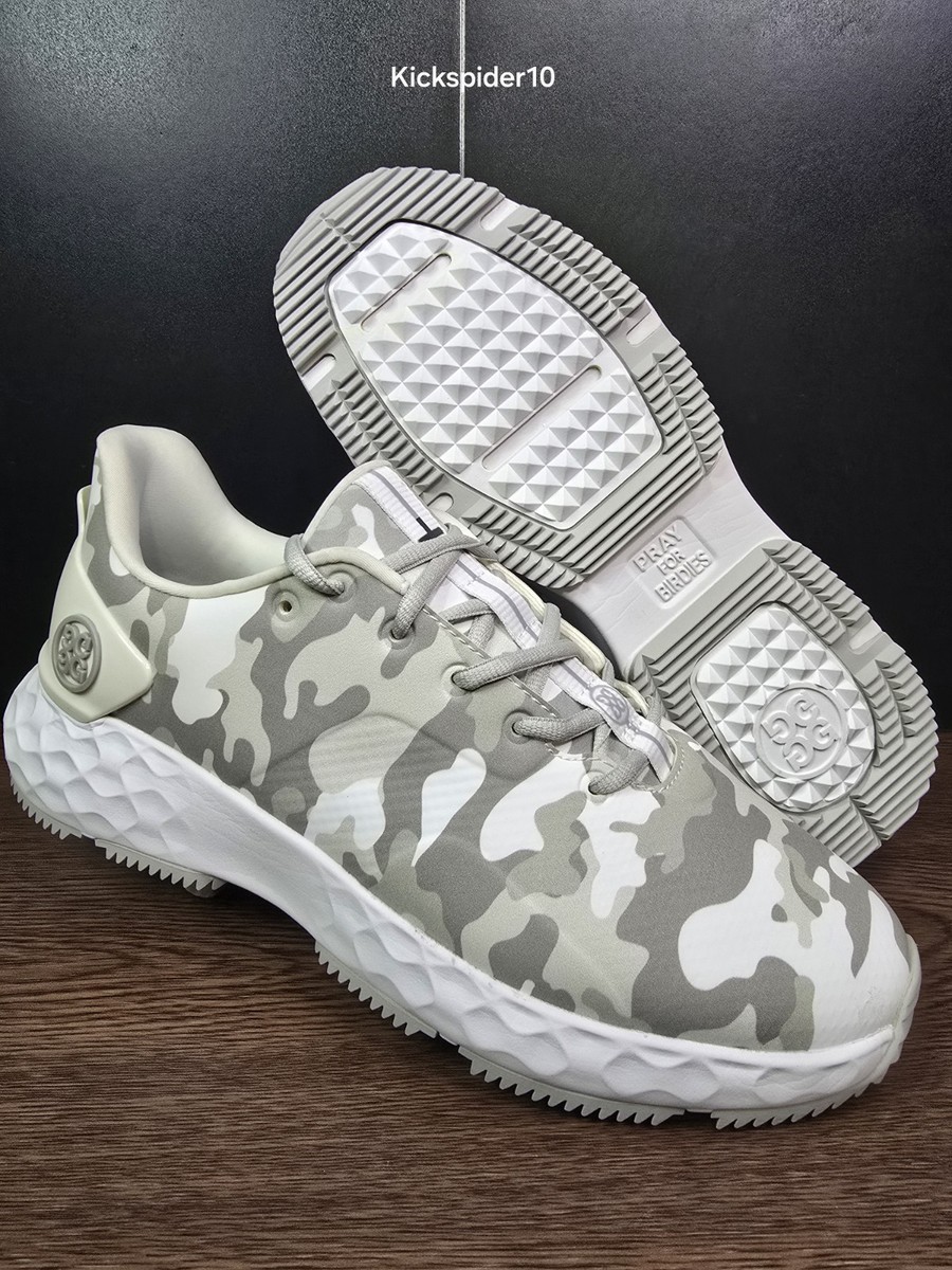 G/FORE MG4+ Snow Camo Men's Golf Shoes Size Sneaker G4 GOLF WATERPROOF